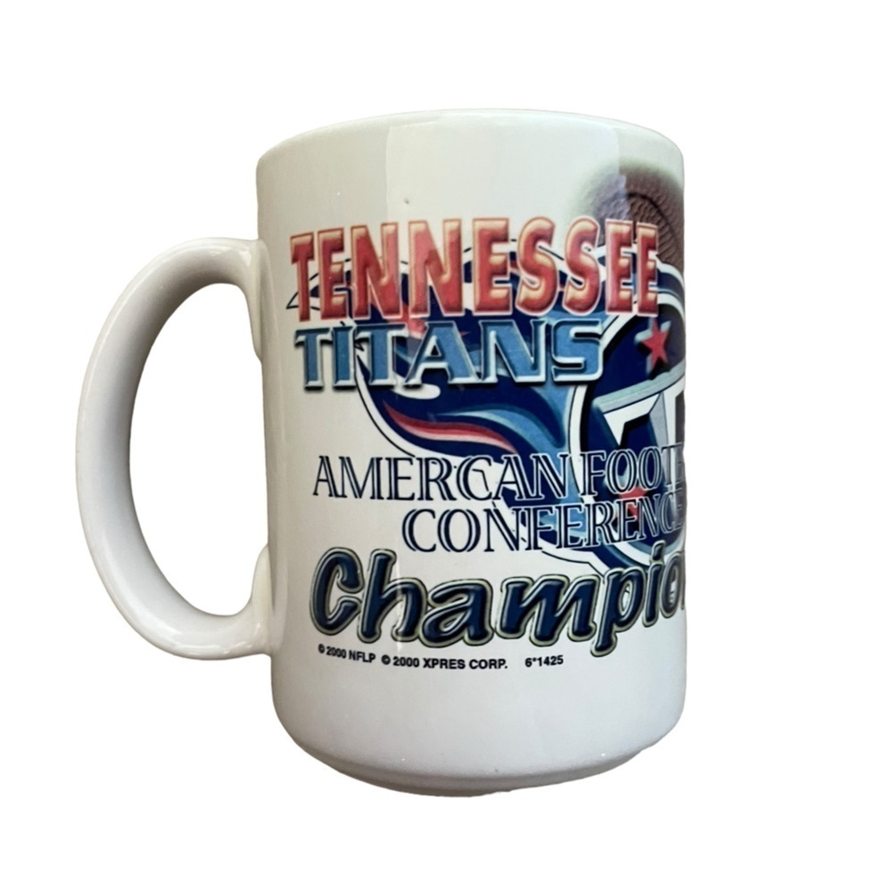 Vintage Tennessee Titans 2000 AFC Champions Coffee Mug